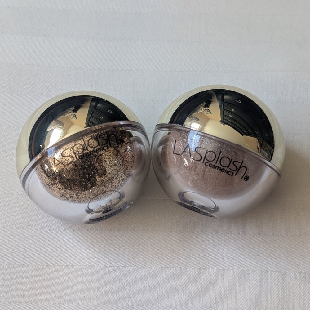 LASplash Crystalized Glitter & Diamond Dust Duo | 3.5g Each | New in Packaging
